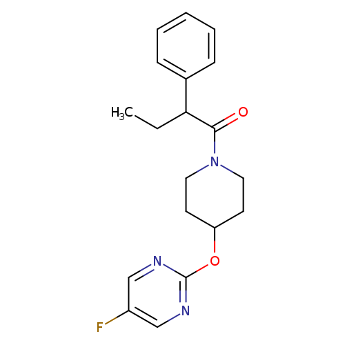 1-{4-[(5-fluoropyrimidin-2-yl)oxy]piperidin-1-yl}-2-phenylbutan-1-one