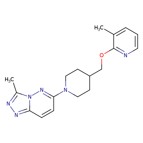 3-methyl-2-[(1-{3-methyl-[1,2,4]triazolo[4,3-b]pyridazin-6-yl}piperidin-4-yl)methoxy]pyridine