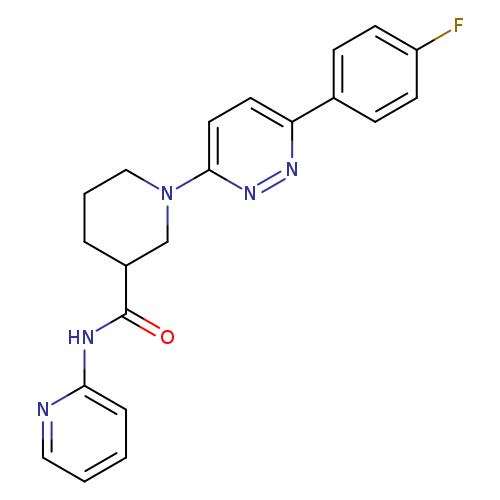 1-[6-(4-fluorophenyl)pyridazin-3-yl]-N-(pyridin-2-yl)piperidine-3-carboxamide