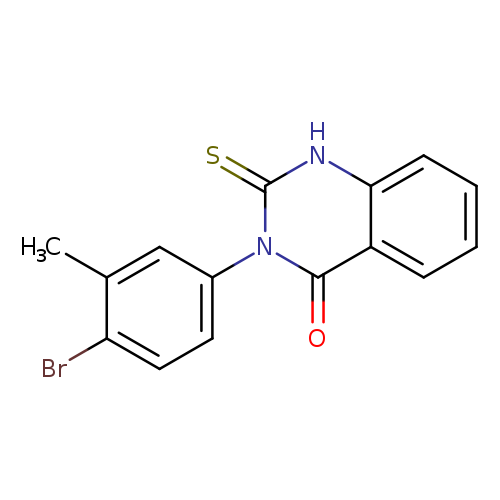 3-(4-Bromo-3-methylphenyl)-2-thioxo-2,3-dihydro-1h-quinazolin-4-one