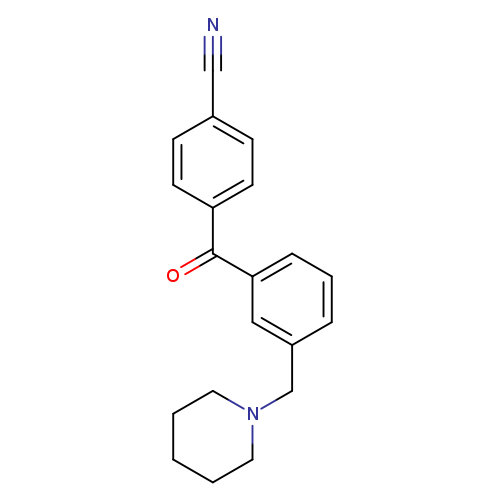 4'-Cyano-3-piperidinomethyl benzophenone