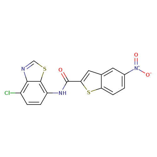 N-(4-chloro-1,3-benzothiazol-7-yl)-5-nitro-1-benzothiophene-2-carboxamide