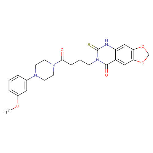 7-{4-[4-(3-methoxyphenyl)piperazin-1-yl]-4-oxobutyl}-6-sulfanylidene-2H,5H,6H,7H,8H-[1,3]dioxolo[4,5-g]quinazolin-8-one