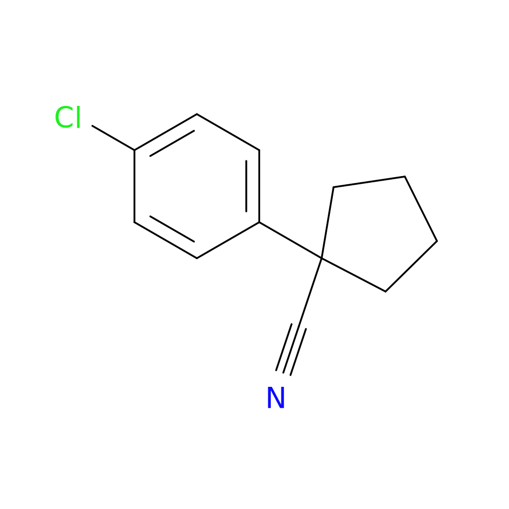 1-(4-Chlorophenyl)Cyclopentanecarbonitrile