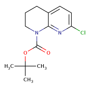 tert-Butyl 7-chloro-3,4-dihydro-1,8-naphthyridine-1(2H)-carboxylate