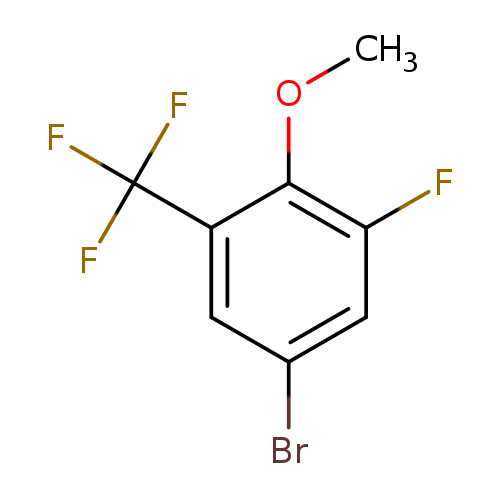 Benzene, 5-bromo-1-fluoro-2-methoxy-3-(trifluoromethyl)-