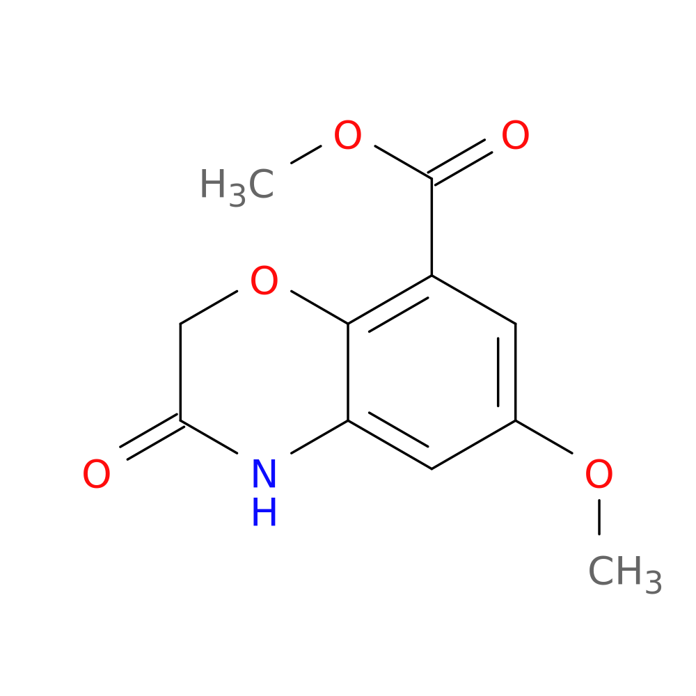 Methyl 6-methoxy-3-oxo-3,4-dihydro-2H-benzo[b][1,4]oxazine-8-carboxylate