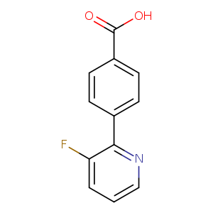 4-(3-fluoropyridin-2-yl)benzoic acid