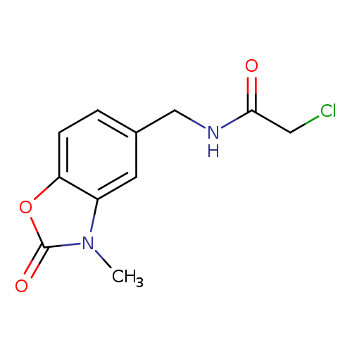 2-Chloro-n-[(3-methyl-2-oxo-2,3-dihydro-1,3-benzoxazol-5-yl)methyl]acetamide