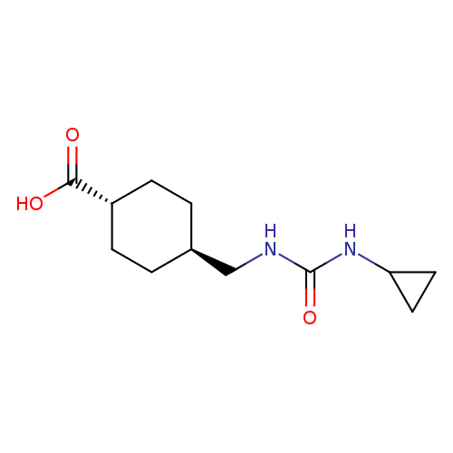 (1r,4r)-4-((3-Cyclopropylureido)methyl)cyclohexanecarboxylic acid
