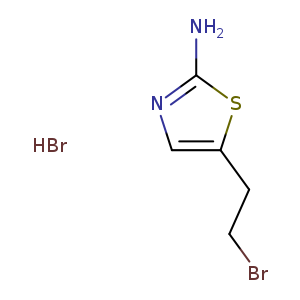 5-(2-bromoethyl)-1,3-thiazol-2-amine hydrobromide