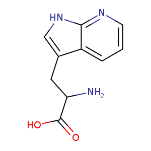1H-Pyrrolo[2,3-b]pyridine-3-propanoic acid, α-amino-