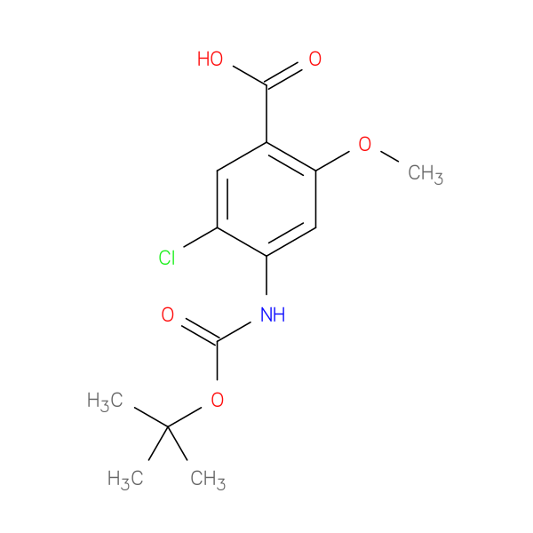 4-{[(tert-butoxy)carbonyl]amino}-5-chloro-2-methoxybenzoic acid