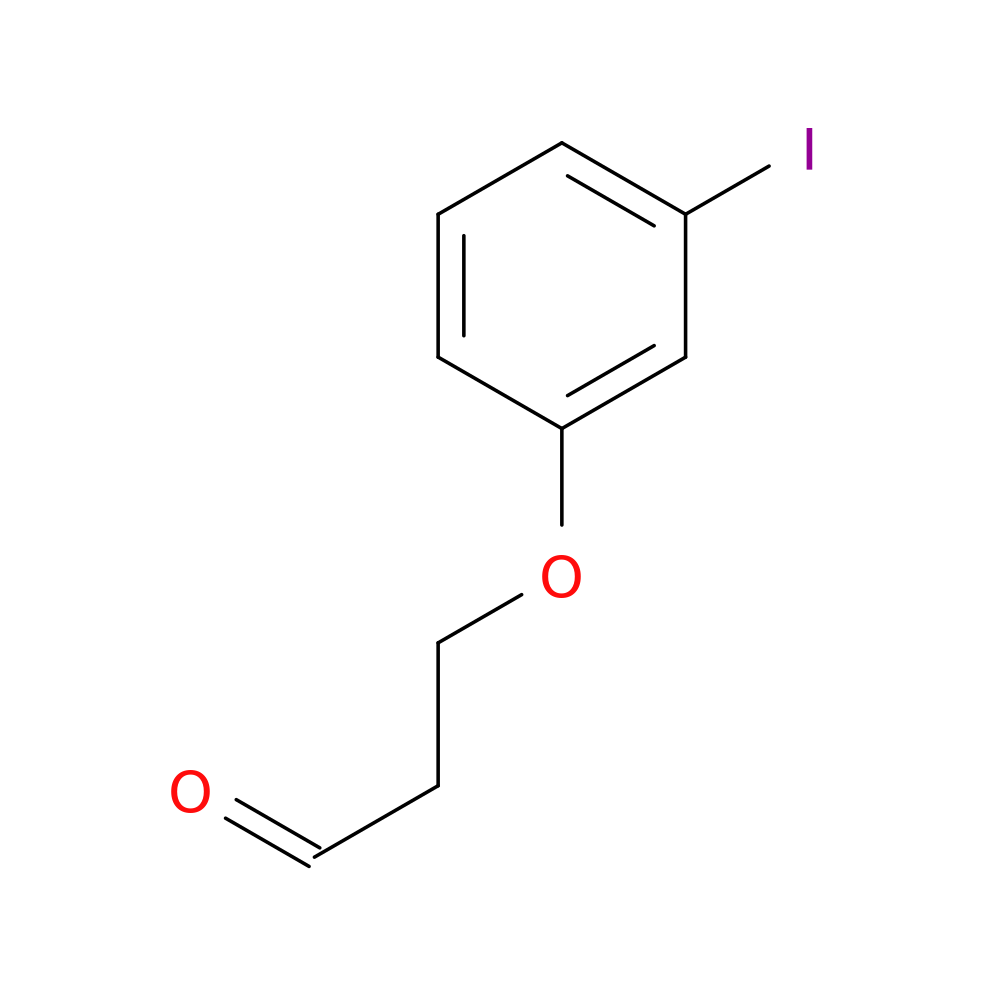 3-(3-iodophenoxy)propanal