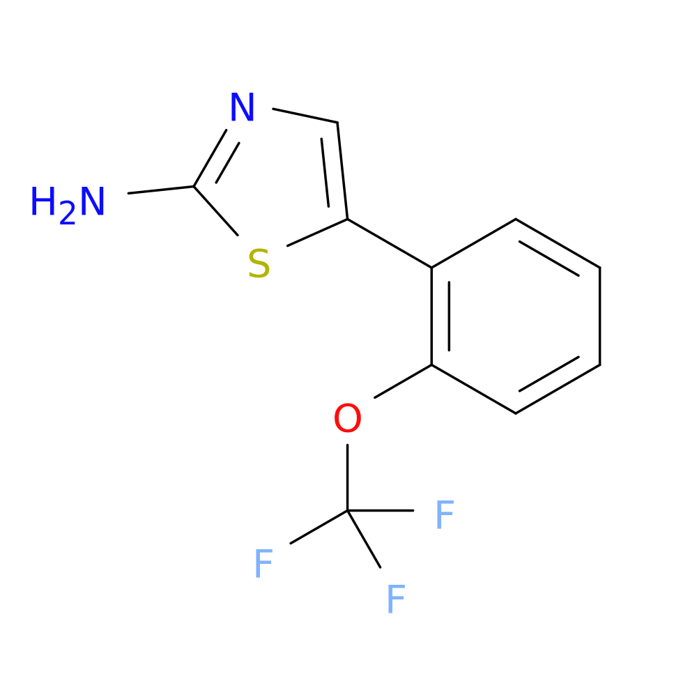5-(2-(Trifluoromethoxy)phenyl)thiazol-2-amine