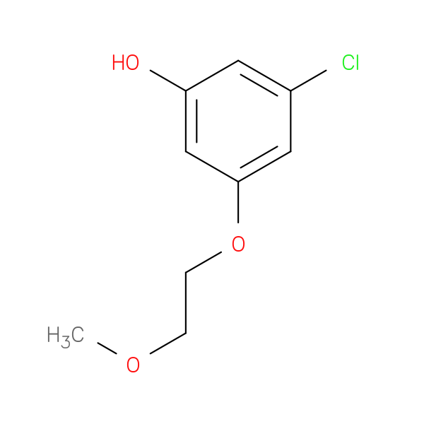 3-Chloro-5-(2-methoxyethoxy)phenol