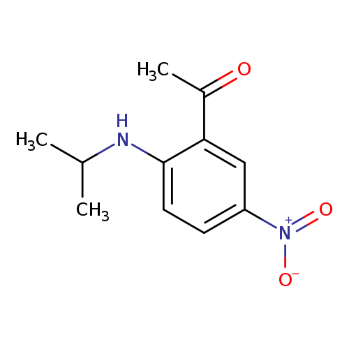 1-[2-(Isopropylamino)-5-nitrophenyl]ethanone