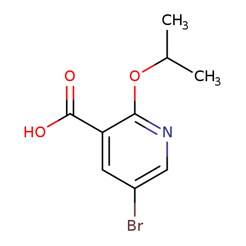 5-Bromo-2-isopropoxynicotinic acid