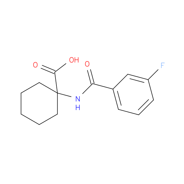 1-(3-FLUORO-BENZOYLAMINO)-CYCLOHEXANECARBOXYLIC ACID