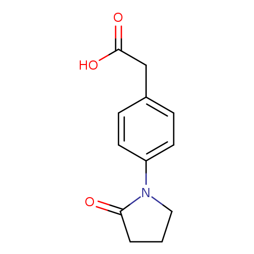2-(4-(2-Oxopyrrolidin-1-yl)phenyl)acetic acid