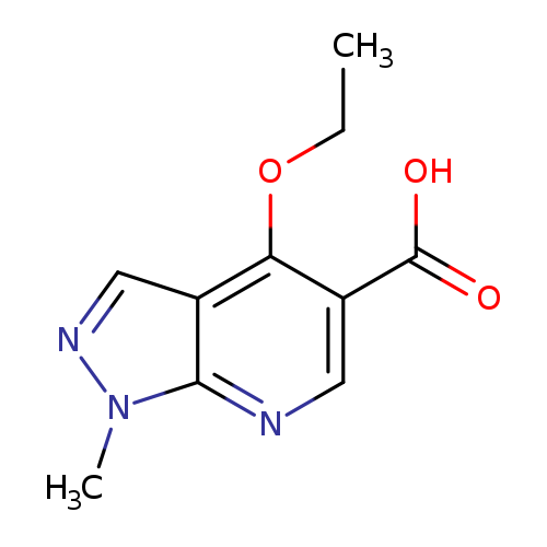 4-ethoxy-1-methyl-1H-pyrazolo[3,4-b]pyridine-5-carboxylic acid