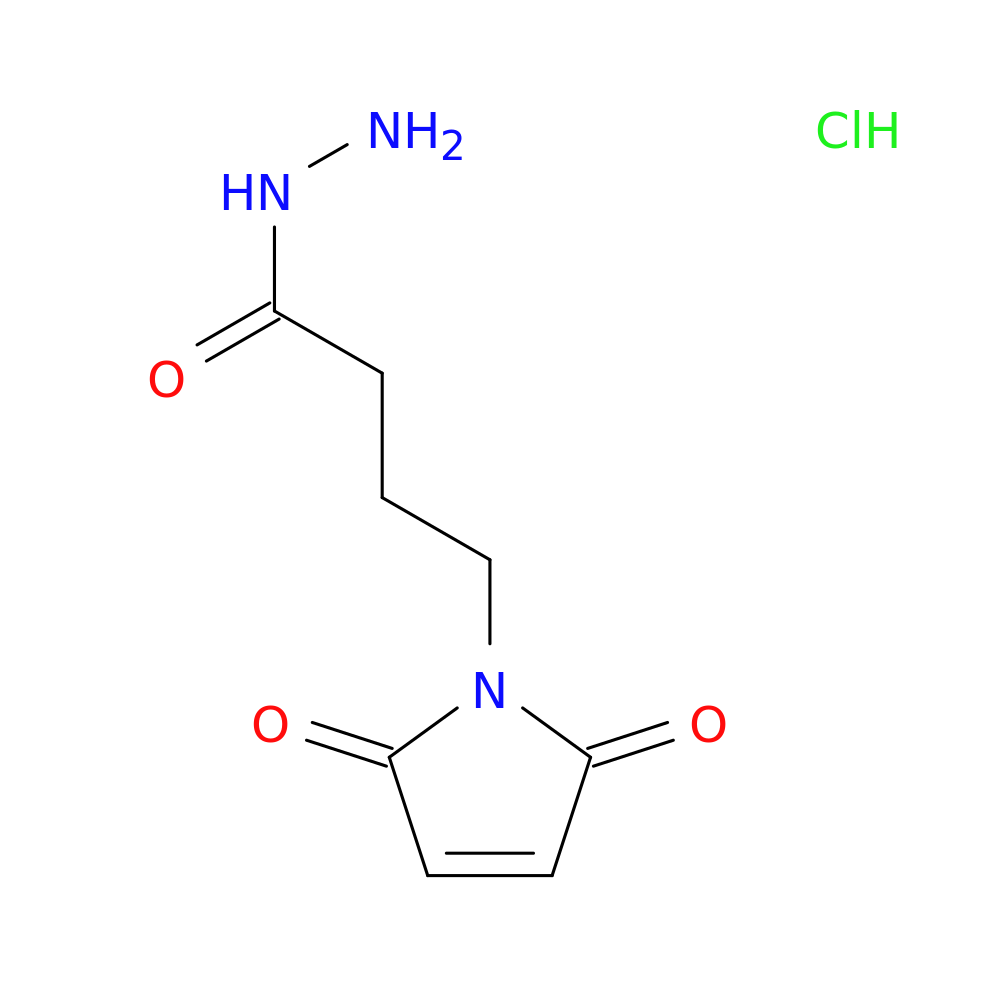 4-(2,5-Dioxo-2,5-Dihydro-1H-Pyrrol-1-Yl)Butanehydrazide Hydrochloride