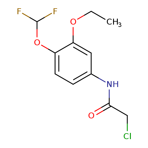 2-Chloro-N-(4-(difluoromethoxy)-3-ethoxyphenyl)acetamide