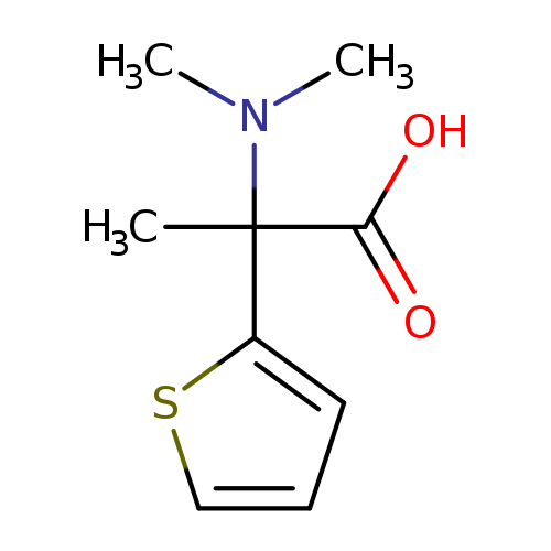 2-(dimethylamino)-2-(thiophen-2-yl)propanoicacid