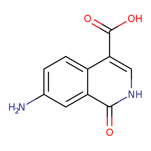 7-amino-1-oxo-1,2-dihydroisoquinoline-4-carboxylic acid