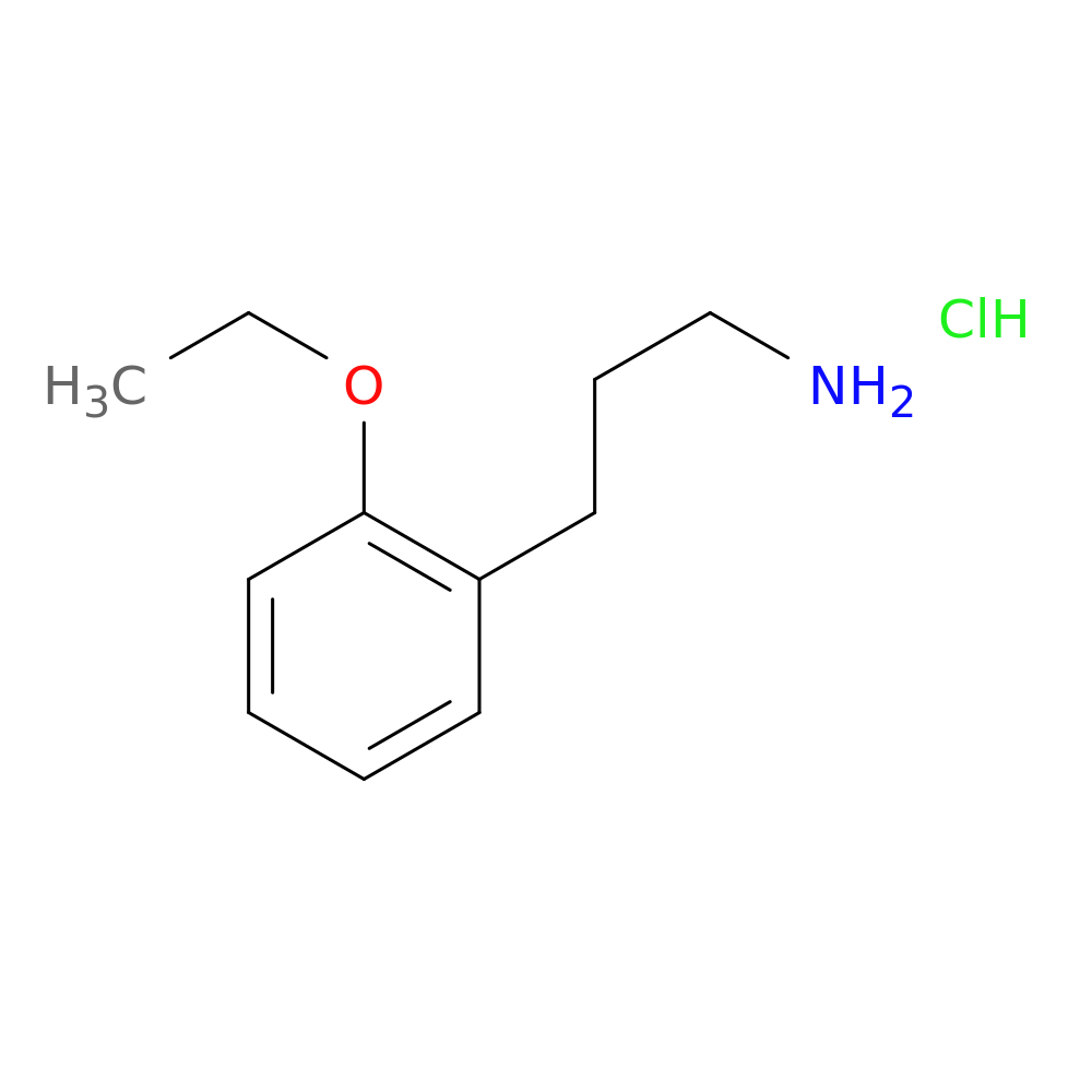 3-(2-ethoxyphenyl)propan-1-amine hydrochloride