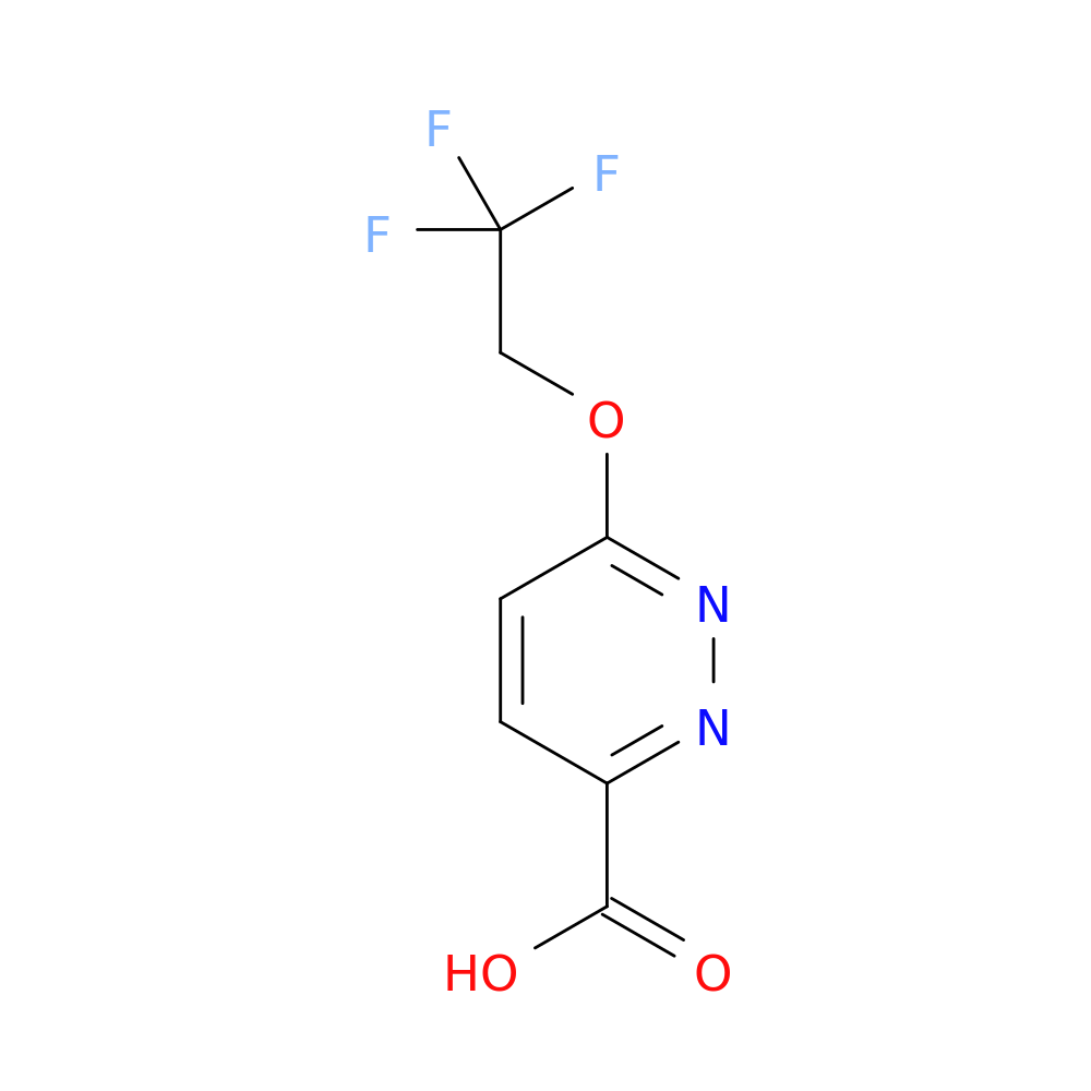 6-(2,2,2-Trifluoroethoxy)pyridazine-3-carboxylic acid