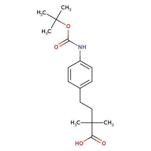 4-(4-tert-Butoxycarbonylamino-phenyl)-2,2-dimethyl-butyric acid