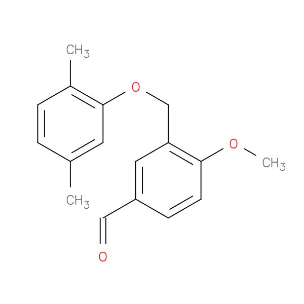 3-[(2,5-Dimethylphenoxy)methyl]-4-methoxybenzaldehyde