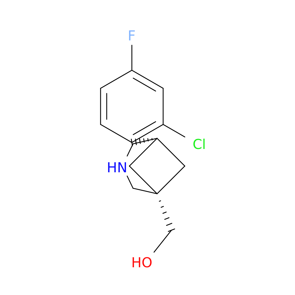 [5-(2-chloro-4-fluorophenyl)-3-azabicyclo[3.1.1]heptan-1-yl]methanol