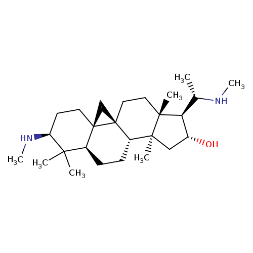 9,19-Cyclopregnan-16-ol, 4,4,14-trimethyl-3,20-bis(methylamino)-,(3b,5a,16a,20S)-