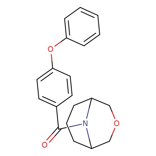 9-(4-phenoxybenzoyl)-3-oxa-9-azabicyclo[3.3.1]nonane