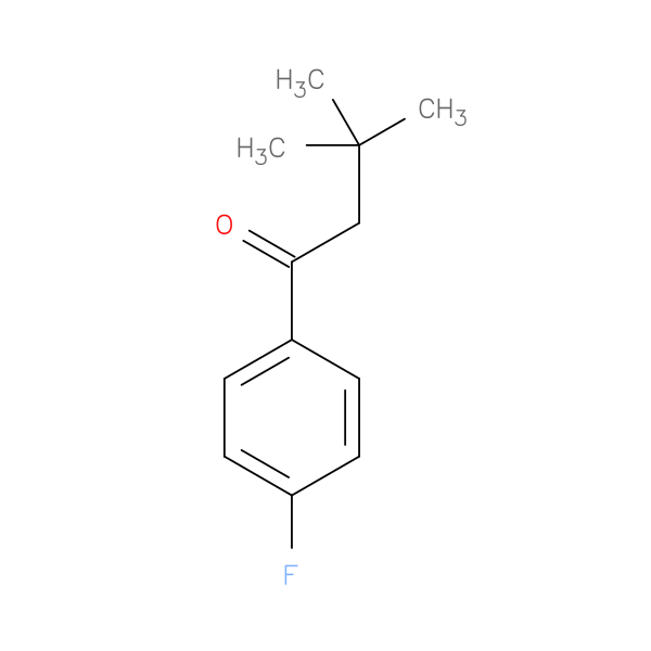 1-Butanone, 1-(4-fluorophenyl)-3,3-dimethyl-
