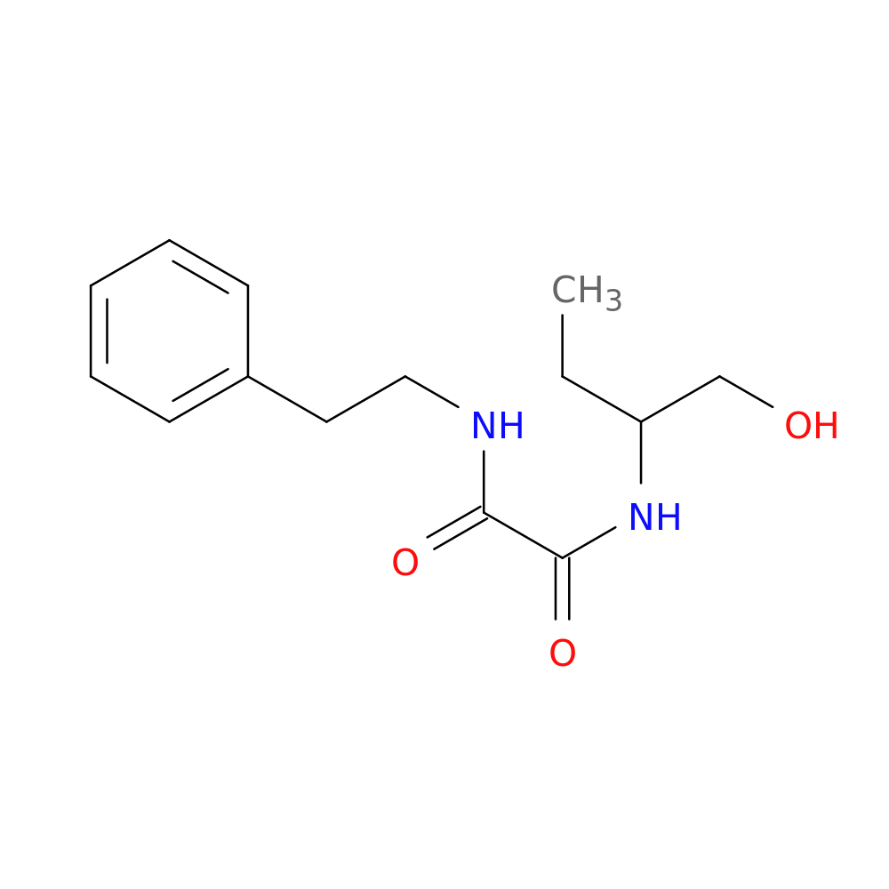 N-(1-hydroxybutan-2-yl)-N'-(2-phenylethyl)ethanediamide