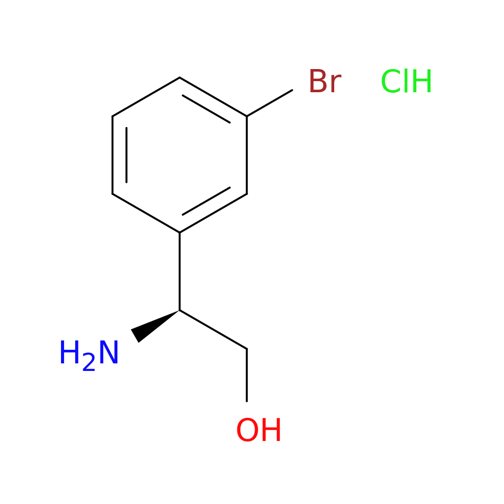 (S)-2-AMINO-2-(3-BROMOPHENYL)ETHANOL HYDROCHLORIDE