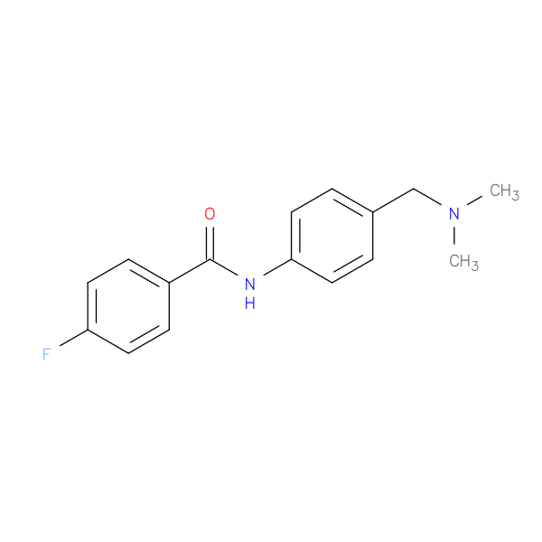 N-{4-[(dimethylamino)methyl]phenyl}-4-fluorobenzamide