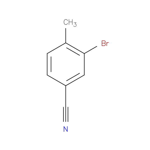 3-Bromo-4-methylbenzonitrile