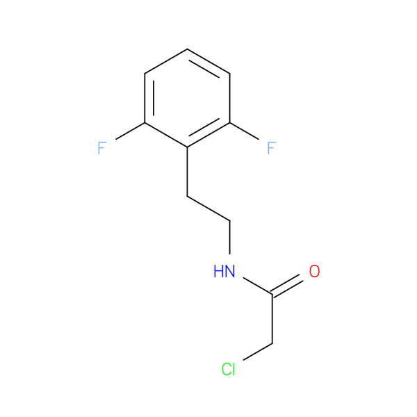 2-chloro-N-[2-(2,6-difluorophenyl)ethyl]acetamide