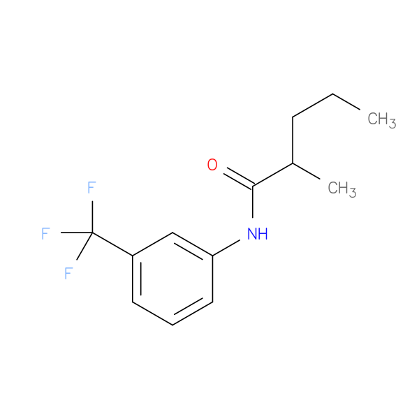3'-trifluoromethyl-2-methylvaleranilide