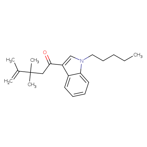 3,​3,​4-​Trimethyl-​1-​(1-​pentyl-​1H-​indol-​3-​yl)​-4-​penten-​1-​one