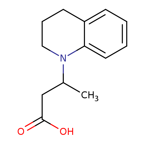 3-(1,2,3,4-tetrahydroquinolin-1-yl)butanoic acid