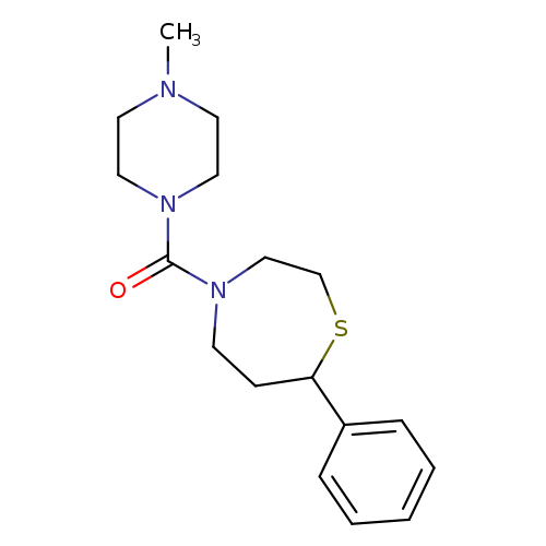 4-(4-methylpiperazine-1-carbonyl)-7-phenyl-1,4-thiazepane