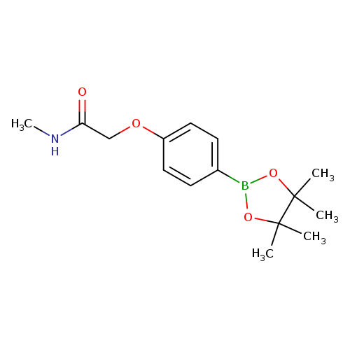 N-Methyl-2-(4-(4,4,5,5-tetramethyl-1,3,2-dioxaborolan-2-yl)phenoxy)acetamide