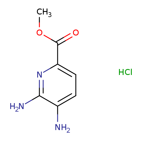 methyl 5,6-diaminopyridine-2-carboxylate hydrochloride
