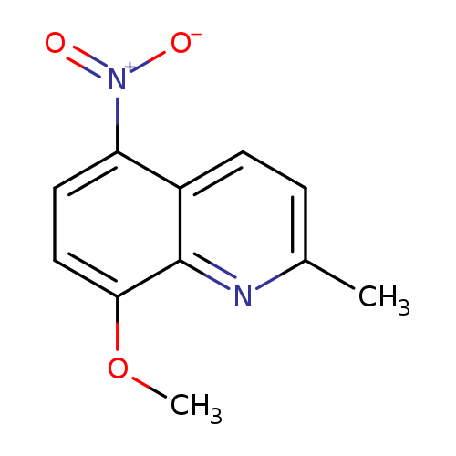 8-Methoxy-2-methyl-5-nitroquinoline