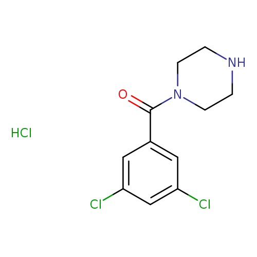 1-[(3,5-Dichlorophenyl)carbonyl]piperazine hydrochloride